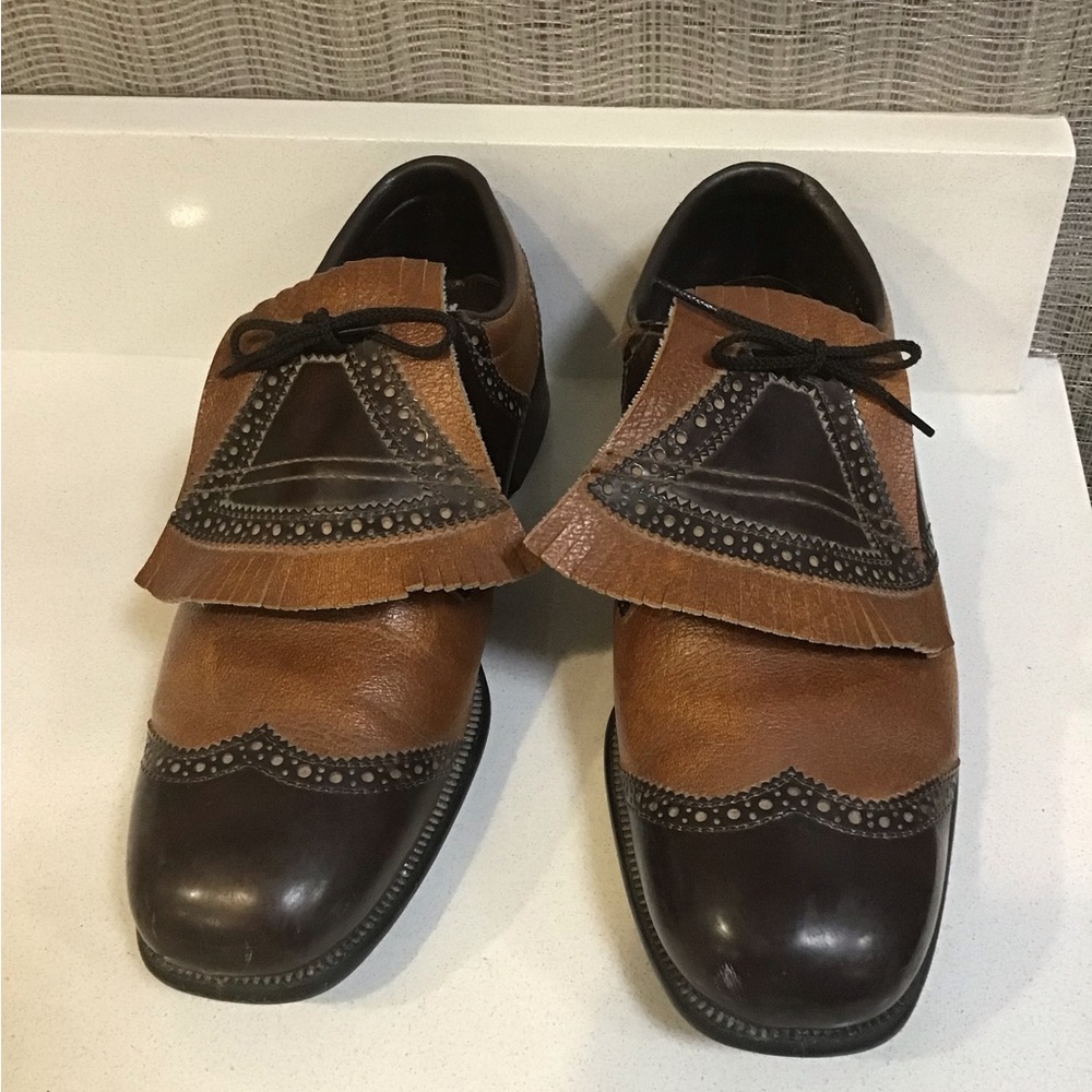 Vintage Nettleton Golf Shoes 9W